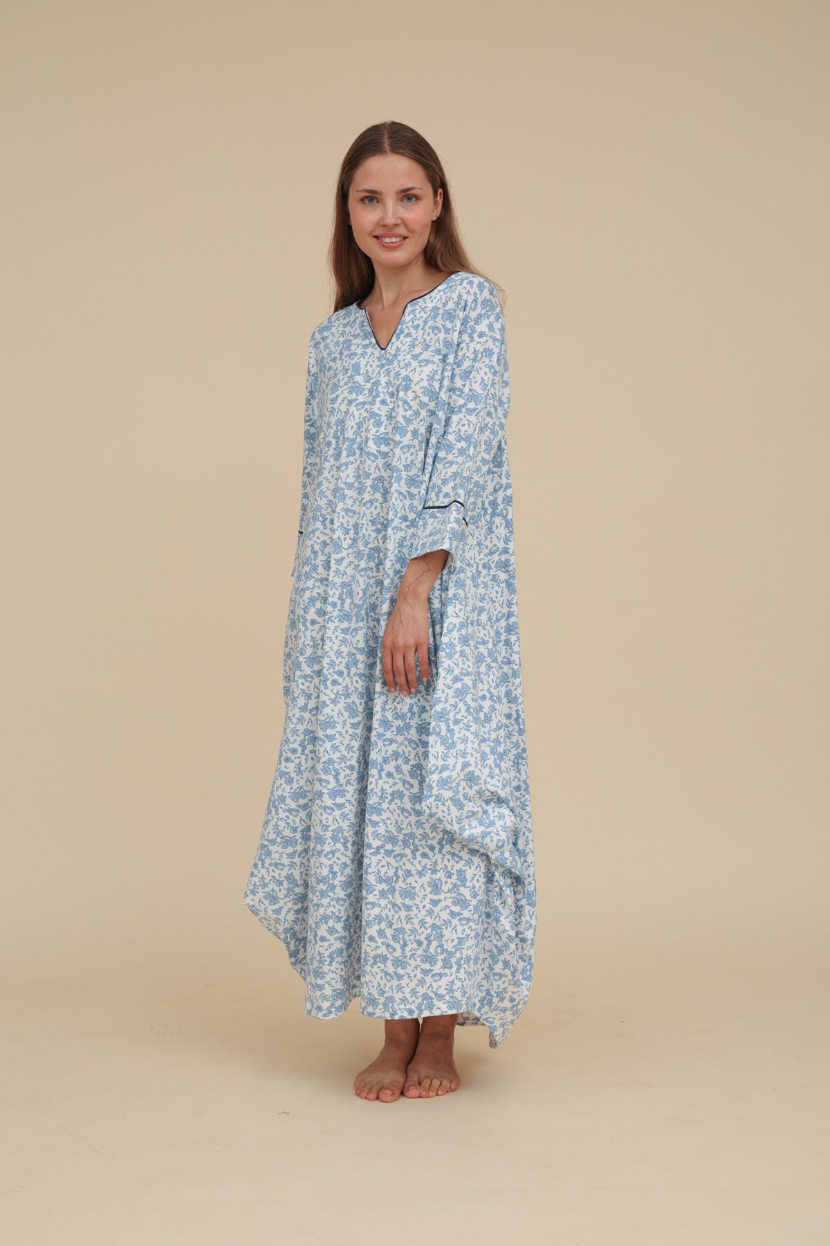 Wide Floral Charmaine Homdress