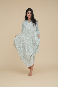 Wide Floral Charmaine Homdress